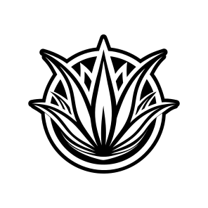 Aloe Logo, Nature, Sabila, Plant, Leaf,,flat icon