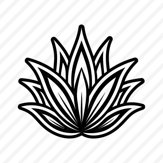 Plant Symbol, Nature, Sabila, Plant, Leaf,,simple Icon preview