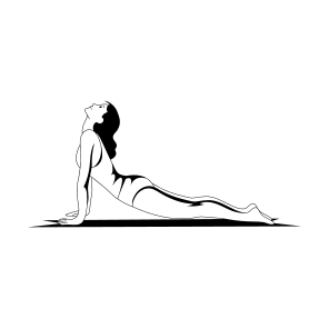 Bhujangasana, Cobra Pose, Yoga, Fitness, Workout, icon