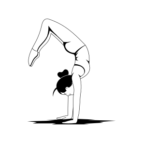 Scorpion Pose, Vrschikasana, Asanas, Yoga, Fitness, icon