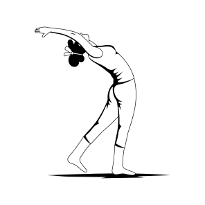 Side Stretch, Lateral, Yoga, Fitness, Workout, icon