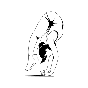 Standing Forward, Uttanasana, Yoga, Fitness, Workout, icon