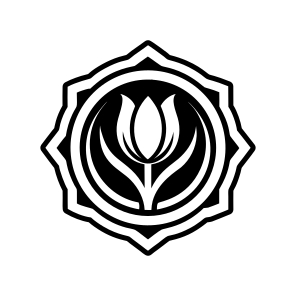 Flower Logo, Tulip, Nature, Floral, Plant,,simple Icon icon