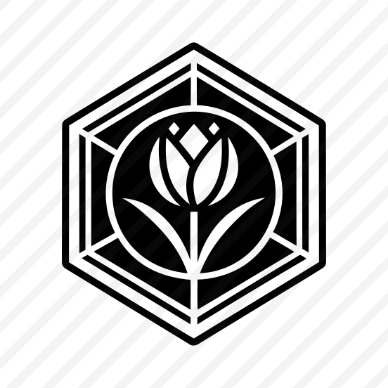 Flower Symbol, Tulip, Nature, Floral, Plant,,simple Icon preview