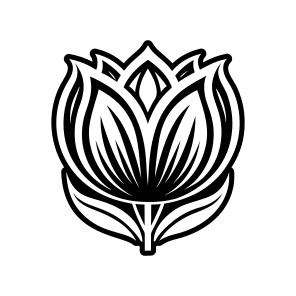 Nature Logo, Flower, Nature, Tulip, Plant,,simple Icon icon