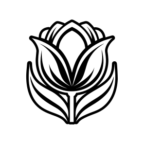 Tulip Logo, Flower, Nature, Floral, Plant, icon