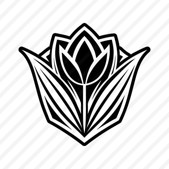 Tulip Logo, Flower, Nature, Floral, Plant,,simple Icon preview