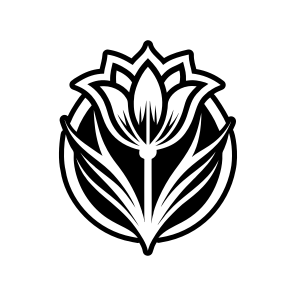 Tulip Symbol, Flower, Nature, Floral, Plant, icon
