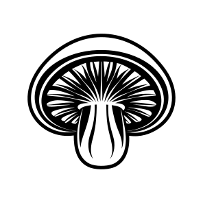 Fungus Logo, Toadstool, Plant, Nature, Botanical,,vector icon