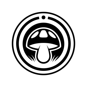 Fungus Symbol, Toadstool, Plant, Nature, Botanical, icon