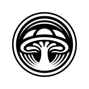 Fungus Symbol, Toadstool, Plant, Nature, Botanical,,flat icon