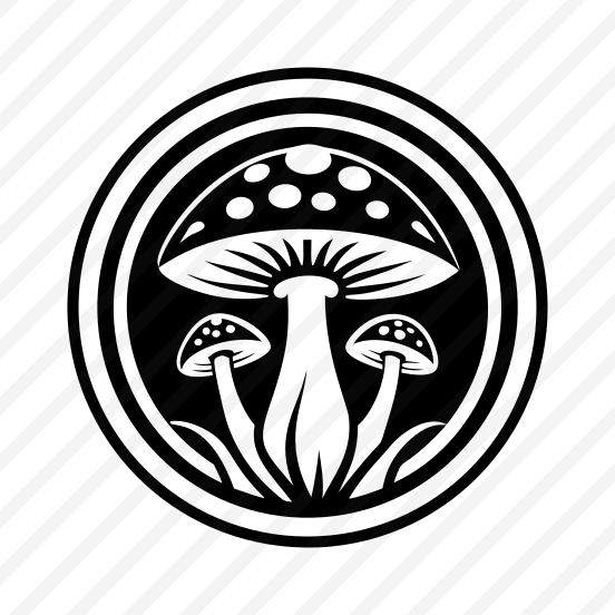 Fungus Symbol, Toadstool, Plant, Nature, Botanical,,icons preview