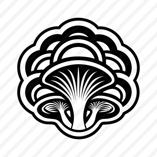 Fungus Symbol, Toadstool, Plant, Nature, Botanical,,simple Icon preview