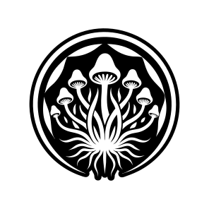 Mushroom Logo, Toadstool, Plant, Nature, Botanical,,simple Icon icon