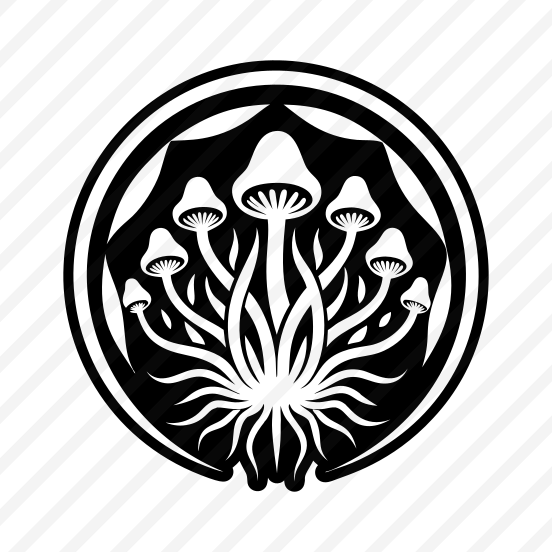 Mushroom Logo, Toadstool, Plant, Nature, Botanical,,simple Icon preview
