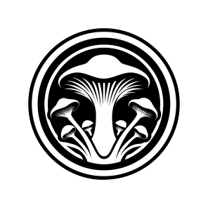 Mushroom Symbol, Toadstool, Plant, Nature, Botanical,,flat icon