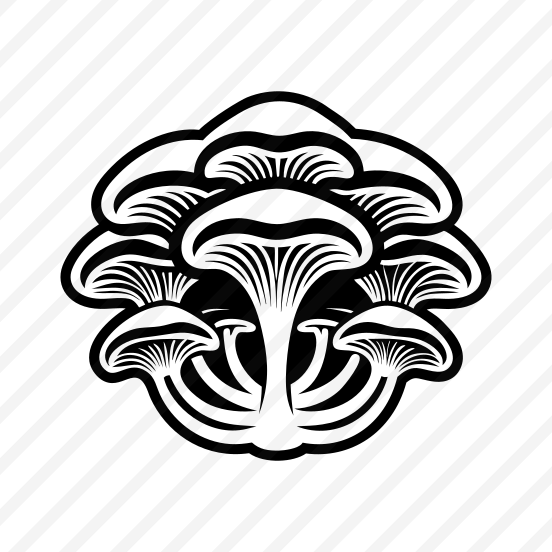 Mushroom Symbol, Toadstool, Plant, Nature, Botanical,,simple Icon preview