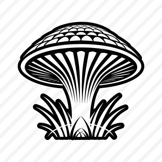 Plant Logo, Toadstool, Mushroom, Nature, Botanical,,simple Icon preview