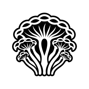 Plant Logo, Toadstool, Mushroom, Nature, Botanical,,vector icon