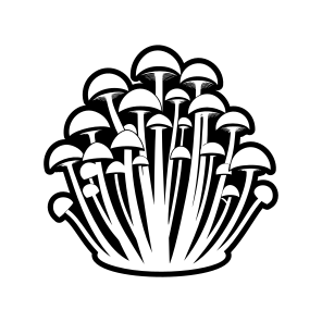 Plant Symbol, Toadstool, Mushroom, Nature, Botanical,,simple Icon icon
