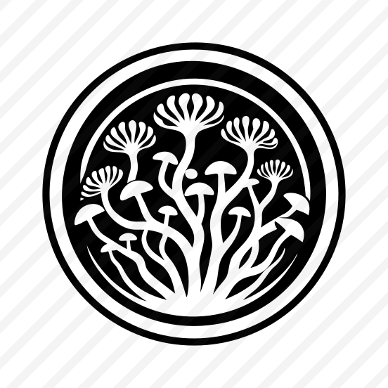 Shiitake Logo, Toadstool, Plant, Nature, Botanical, preview