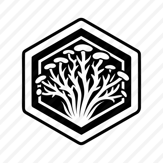 Shiitake Symbol, Toadstool, Plant, Nature, Botanical, preview