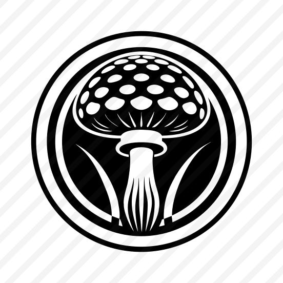 Toadstool Logo, Mushroom, Plant, Nature, Botanical, preview