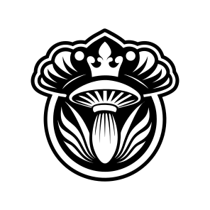 Toadstool Logo, Mushroom, Plant, Nature, Botanical,,vector icon