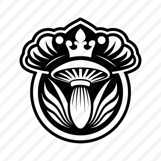 Toadstool Logo, Mushroom, Plant, Nature, Botanical,,vector preview