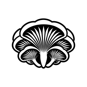 Toadstool Symbol, Mushroom, Plant, Nature, Botanical,,flat icon