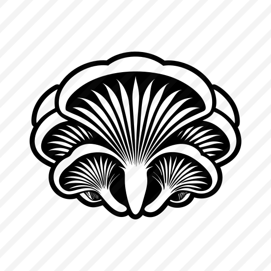 Toadstool Symbol, Mushroom, Plant, Nature, Botanical,,flat preview