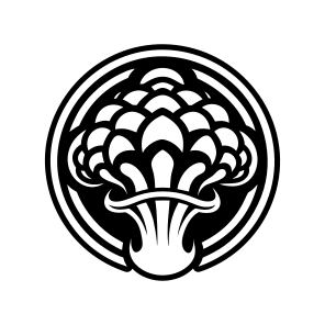 Toadstool Symbol, Mushroom, Plant, Nature, Botanical,,vector icon