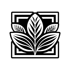 Botanical Logo, Nature, Foliage, Leafage, Leaf,,flat icon