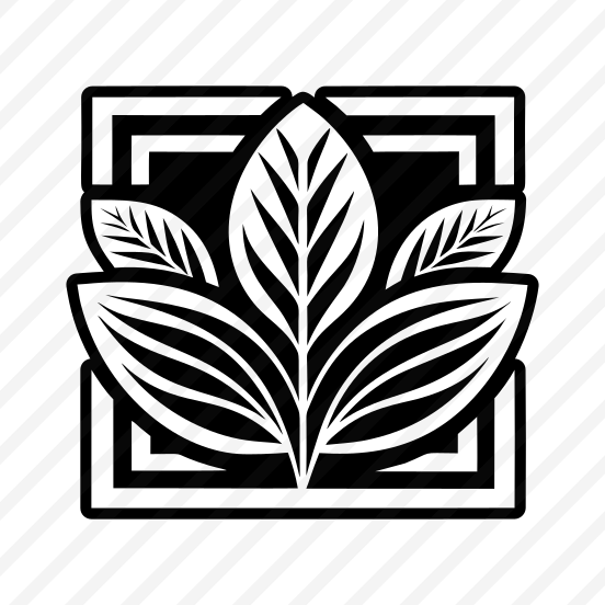 Botanical Logo, Nature, Foliage, Leafage, Leaf,,flat preview