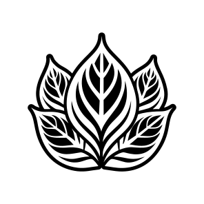 Botanical Symbol, Nature, Foliage, Leafage, Leaf,,simple Icon icon
