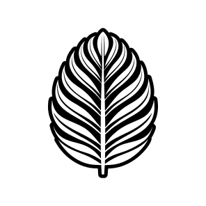 Foliage Symbol, Nature, Leaf, Leafage, Botanical,,simple Icon icon
