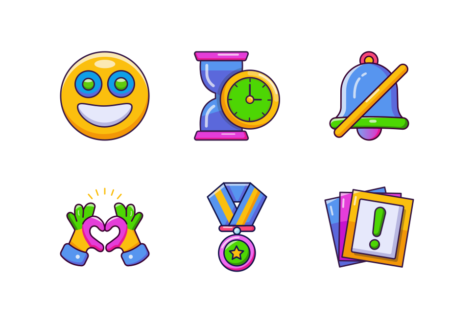 Chat and Social Media Icons  Large Set Preview