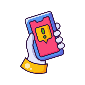 Alert Message, Warning, Notification, Signal, Caution icon