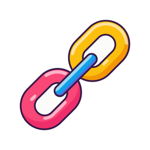 Chain Link, Hyperlink, Connection, Network, Community icon