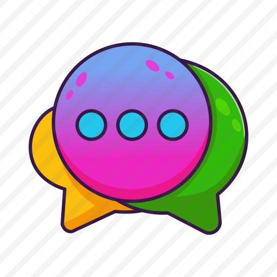 Chat Bubbles, Message, Conversation, Communication, Text preview