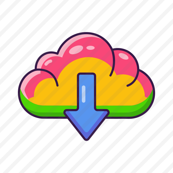 Cloud Download, Storage, Data, Network, Connection preview
