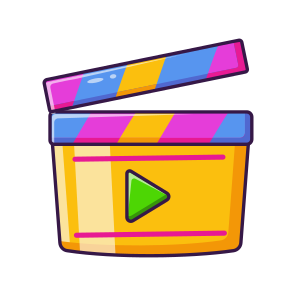 Film Media, Movie, Clapperboard, Entertainment, Cinematography icon