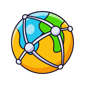 Global Network, Internet, Connectivity, Worldwide, Network icon