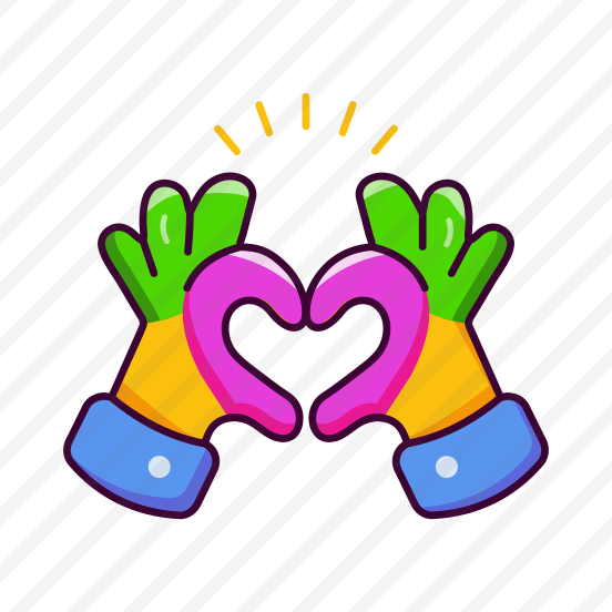 Heart Gesture, Affection, Embracing, Emotions, Feelings preview