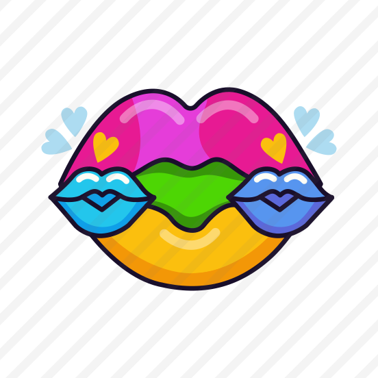 Kiss, Lips, Affection, Reaction, Expression preview