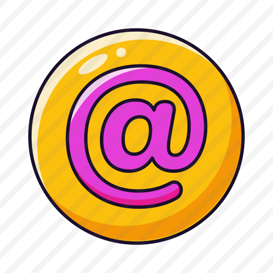 Mention Symbol, Username, Communication, Notification, Message, preview