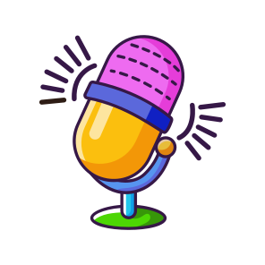 Microphone, Mic, Audio, Sound, Broadcast icon