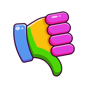 Negative Response, Refuse, Reject, Oppose, Disapprove, icon