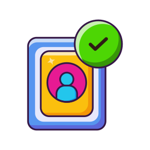 Online Status, Active, Verified, Connected, Network icon