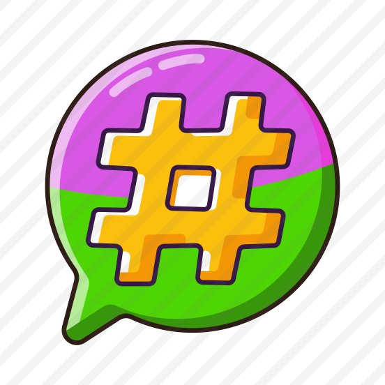 Social Hashtag, Trending Tag, Tagging, Media, Network, preview